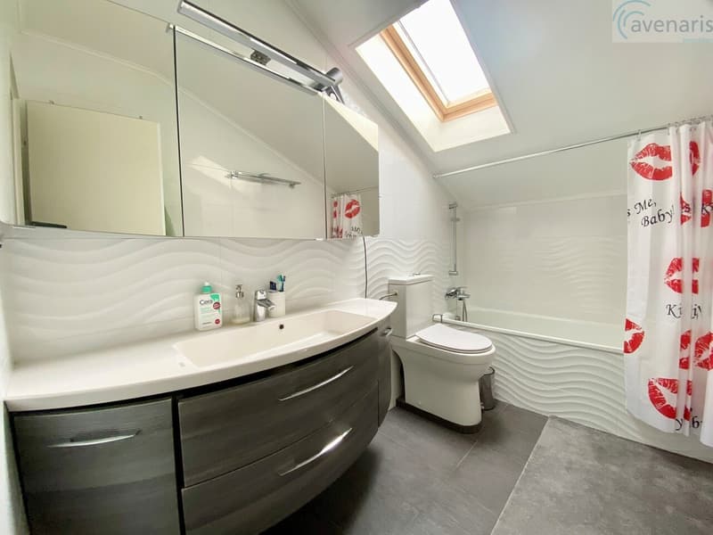 Badezimmer Dachgeschoss