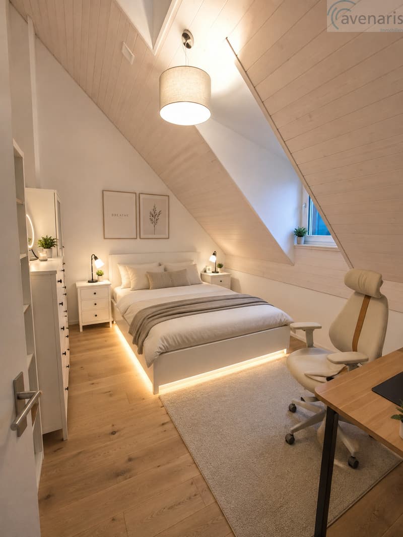 Schlafzimmer Visualisierung