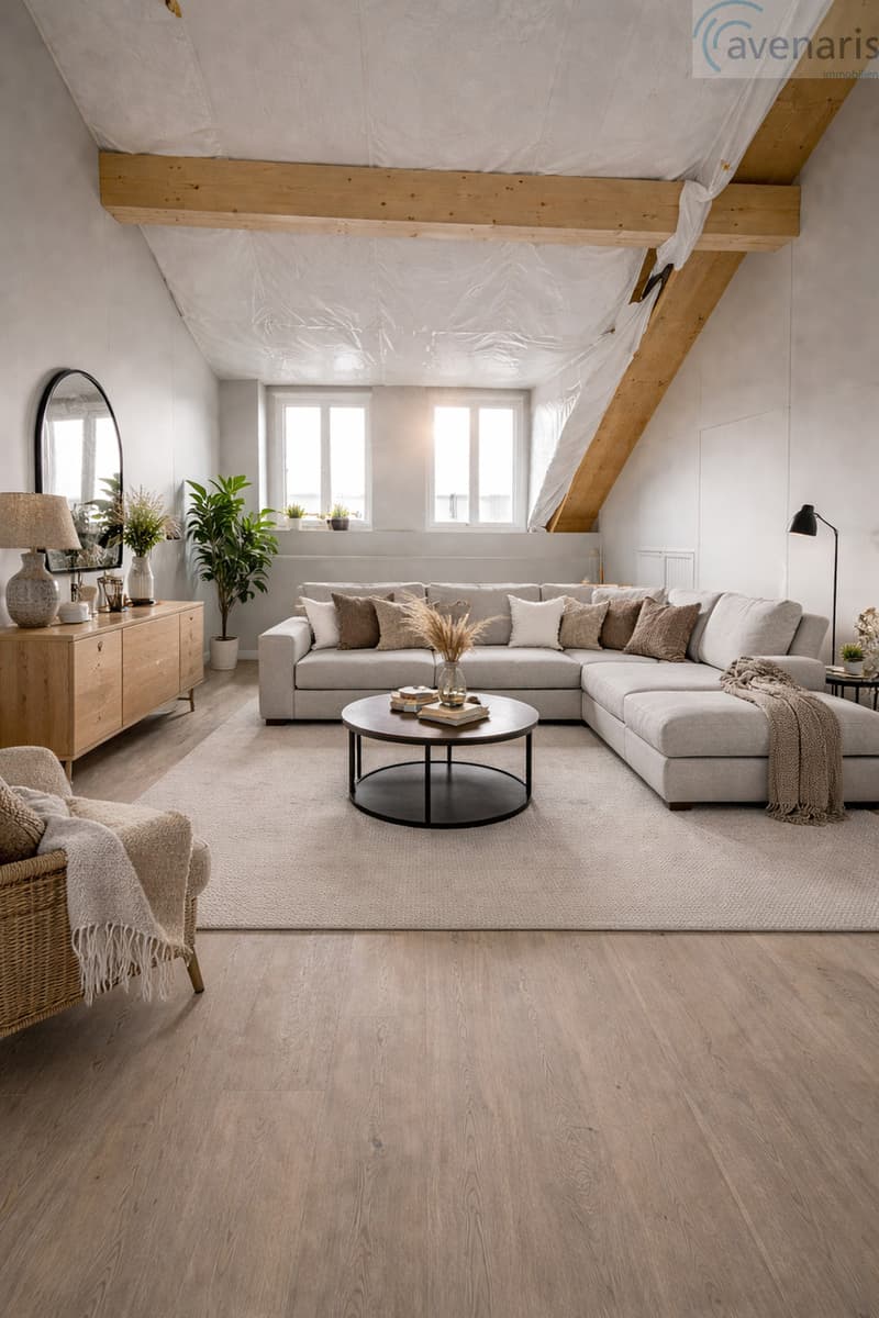 Wohnzimmer Visualisierung