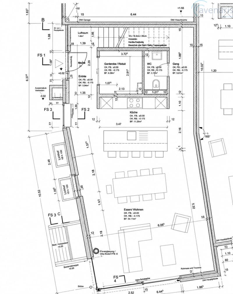 Grundriss Erdgeschoss