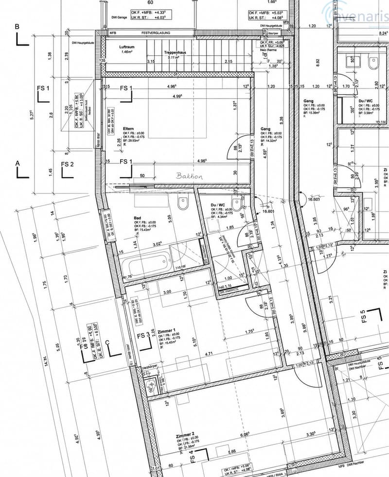 Grundriss Obergeschoss