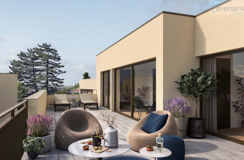 Terrasse Visualisierung