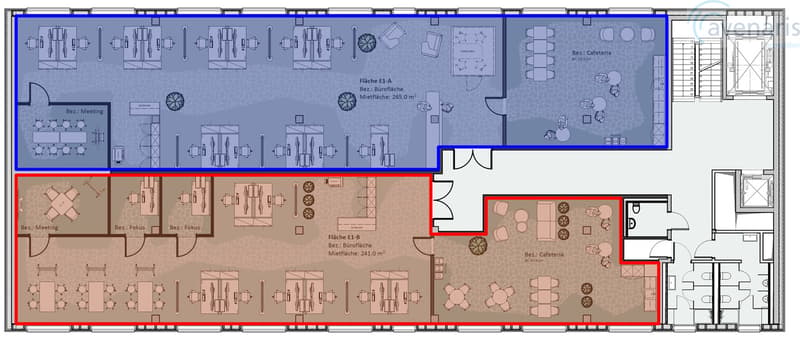 Flächennutzungsbeispiel 2 Mieter
