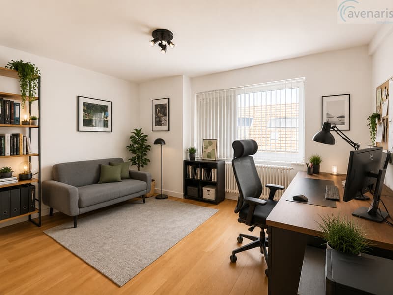 Büro DG-Wohnung Visualisierung