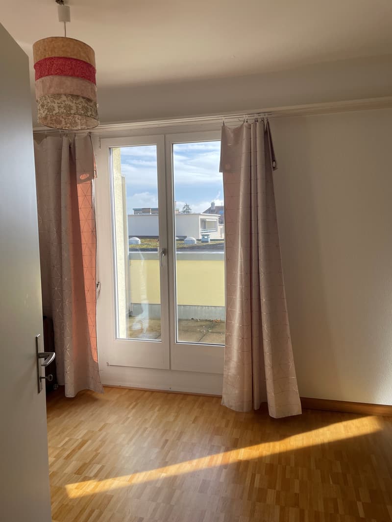 Schlafzimmer mit Balkon
