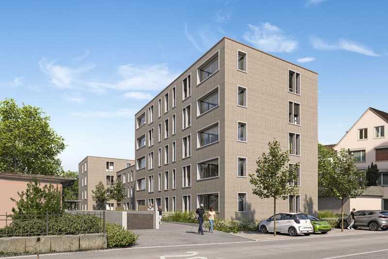 Neubau - Attraktive und moderne 3 1/2-Zimmer-Wohnung mit Loggia im Zentrum von Sissach (7)