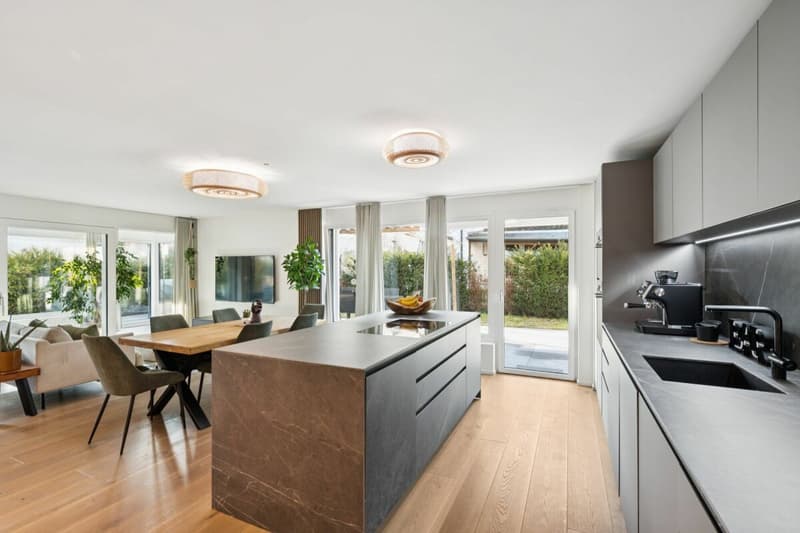 Nouvelle construction : appartement de jardin exclusif 3,5 pièces avec part de jardin spacieuse et place de parking (4)