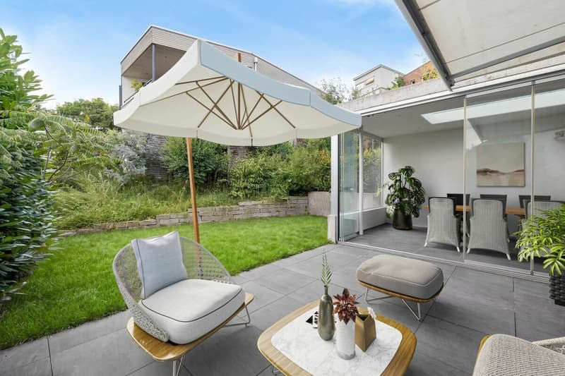 Neuwertiges 4.5-Zimmer-Doppel-EFH mit Wintergarten, Carport und Abstellplatz an begehrter Wohnlage (2)