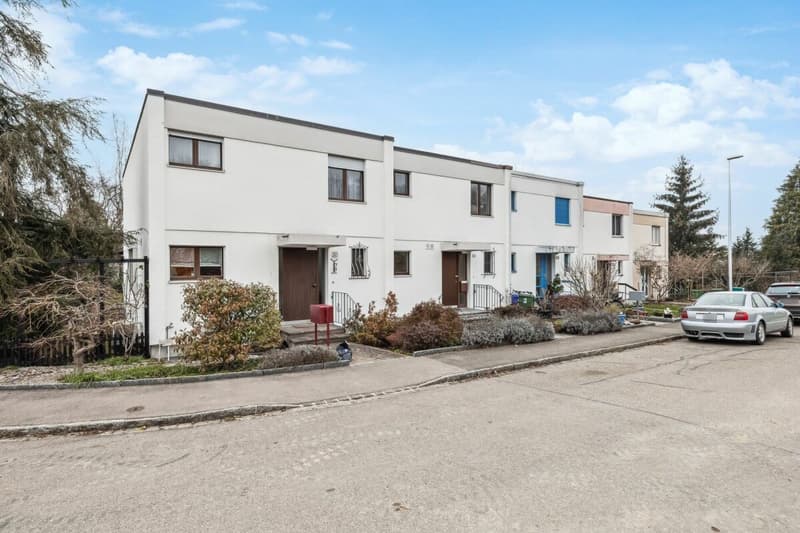 Charmantes 4 1/2-Zimmer-Reihen-Einfamilienhaus mit Hobbyraum, Gemüsegarten und Garage (1)