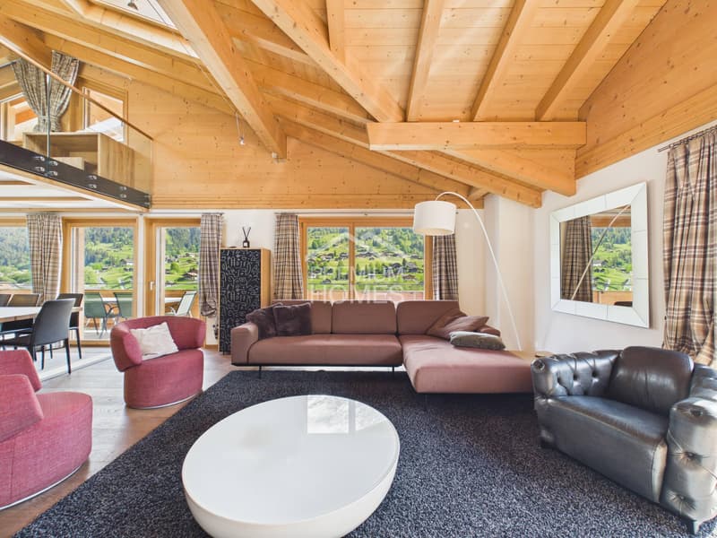 Exklusives Chalet-Penthouse mit Bergpanorama! (2)