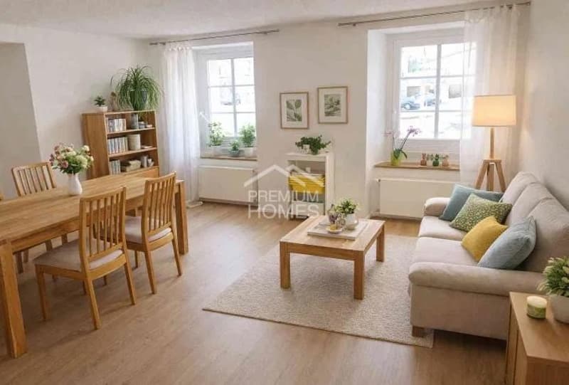 Modernes Wohnen in traditionellen Haus (4)