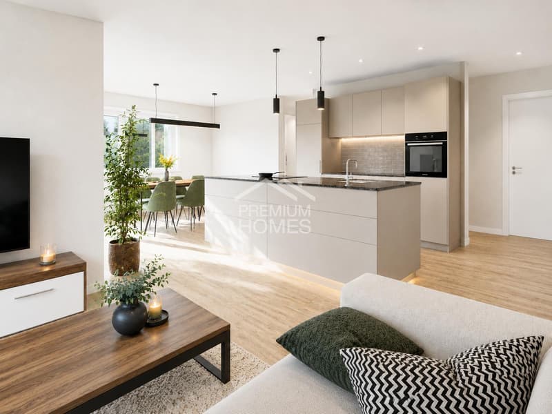 NEUBAU: 4.5 Zimmer Wohnung mit grosszügigem Balkon (3)