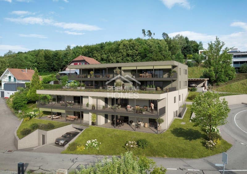 Neubau mit Weitblick - Wohnen, wo der Jura zum Greifen nah ist (1)