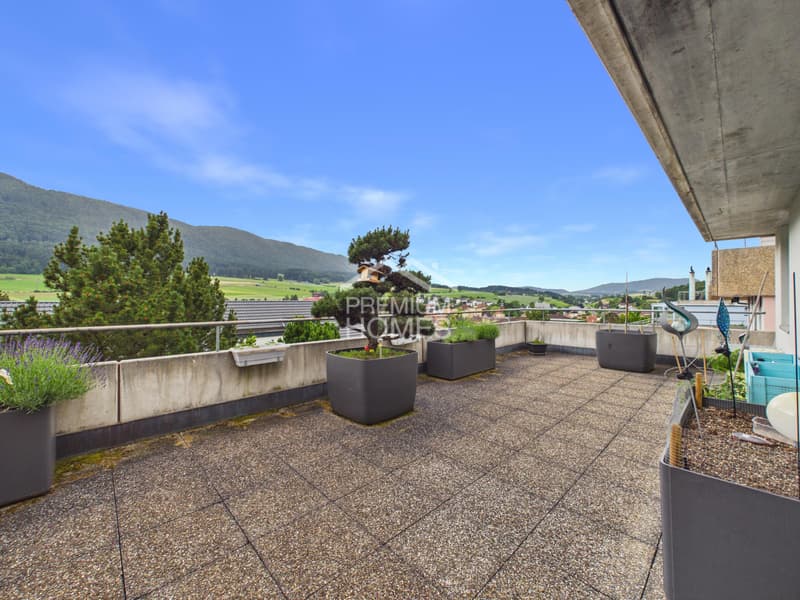 Ihr Rückzugsort mit Panorama und grosser Terrasse in Malleray (4)