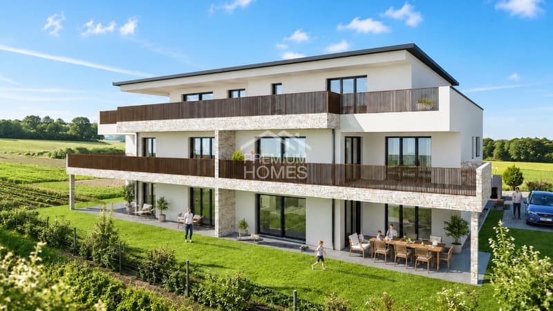 NEUBAU: 4.5 Zimmer Wohnung mit grosszügigem Balkon (1)