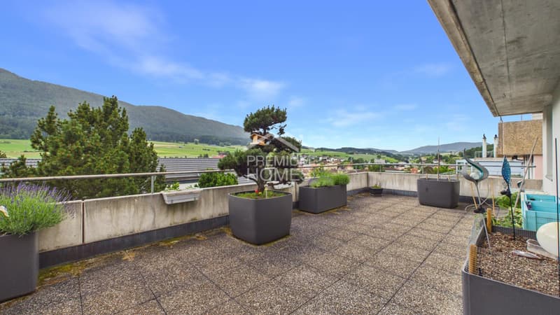 Ihr Rückzugsort mit Panorama und grosser Terrasse in Malleray (4)