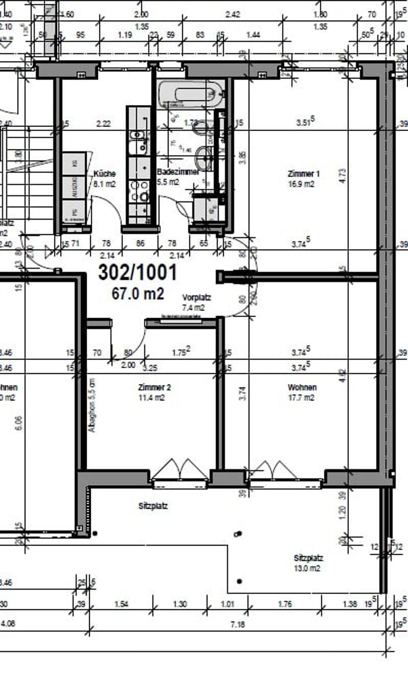 Topmoderne und helle Wohnung mit Gartensitzplatz (10)