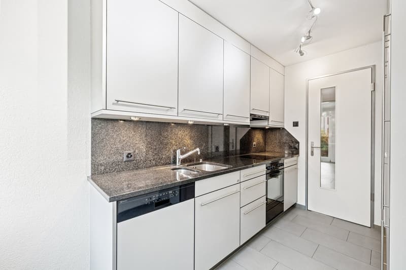 Topmoderne und helle Wohnung mit Gartensitzplatz (2)