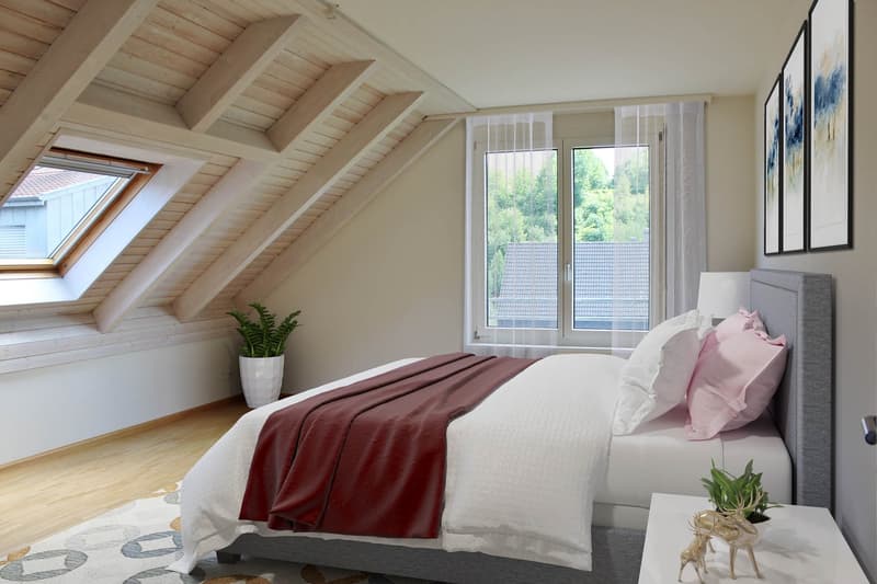 Wunderschöne, helle Maisonette-Dachwohnung (7)