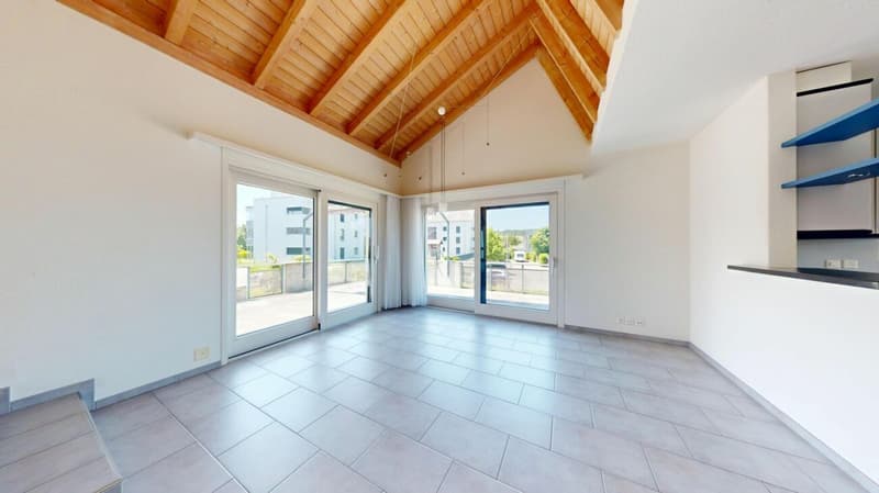 Einzigartige Maisonette-Dachwohnung mit sonniger Terrasse (6)