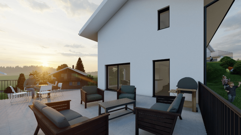 WO WOHNEN ZUM GENUSS WIRD - NEUBAU MIT HERRLICHER WEITSICHT (1)
