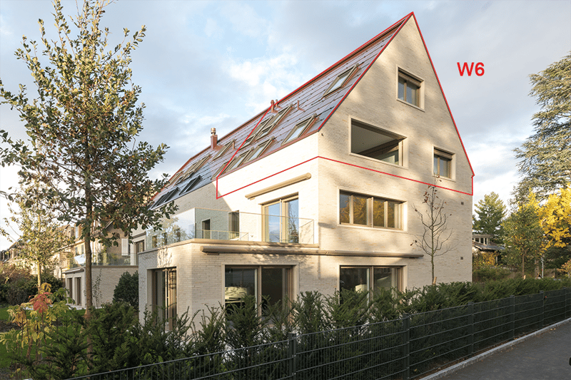 Erstbezug -  grosszügige und helle Dachgeschoss-Maisonette-Wohnung - W6 (2)