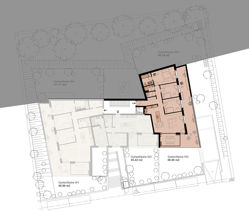 Exklusive Gartenwohnung mit hoher Energieeffizienz und unverbaubarer Aussicht.Neue Preise! - W3 (5)