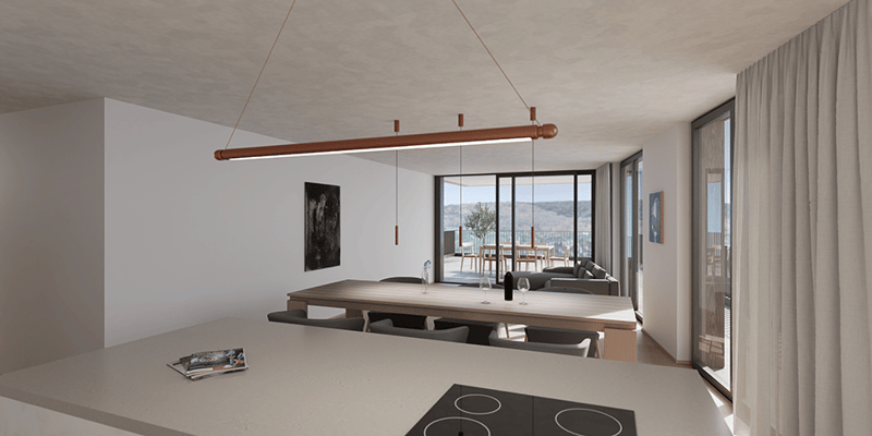 Exklusive Wohnung mit hoher Energieeffizienz und unverbaubarer Aussicht.Neue Preise! - W2 (10)
