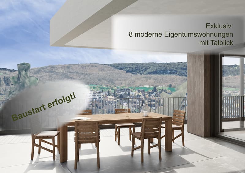Exklusive Attikawohnung mit grosser Attikaterrasse und hoher Energieeffizienz. Neue Preise! - W7 (1)