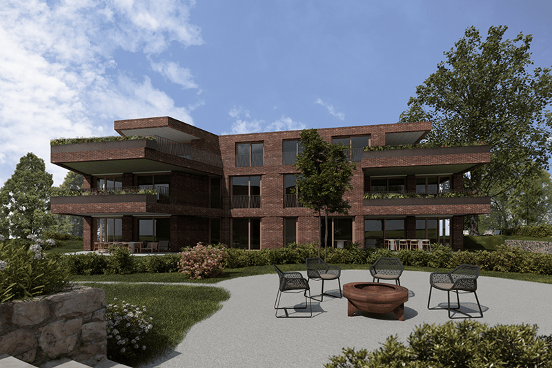 Exklusive Gartenwohnung mit unverbaubarer Aussicht. Neue Preise - B1 (2)