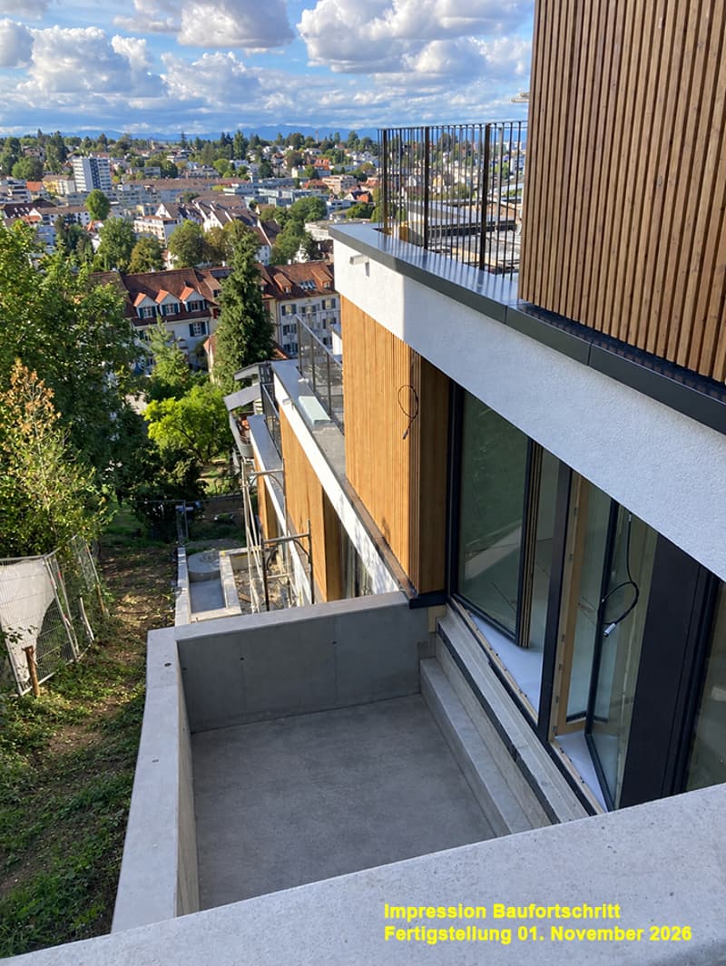 Erstvermietung - Exklusive 4.5 Zimmer-Geschosswohnung mit Aussicht  -  W3 (4)