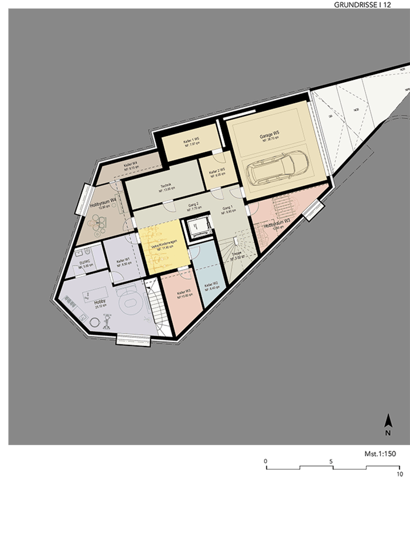 Helle und grösszügige 3.5-Zimmer-Wohnung mit Weitsicht und Garten mit 63qm - W2 (6)