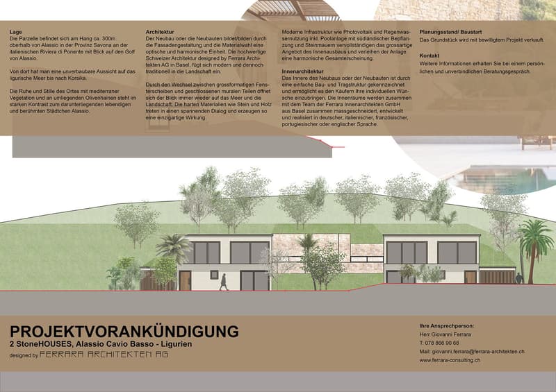 Grundstücke und Projekte mit grandiosem Ausblick auf das Ligurische Meer (1)