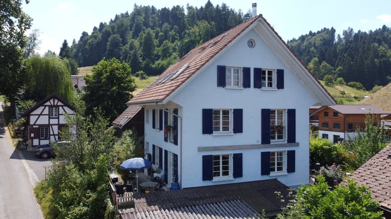 Charmante Doppelhaushälfte mit 2 Wohnungen an ruhiger Lage in Oberburg (2)
