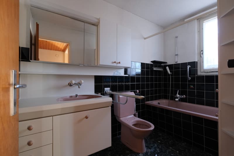 Badezimmer im Obergeschoss