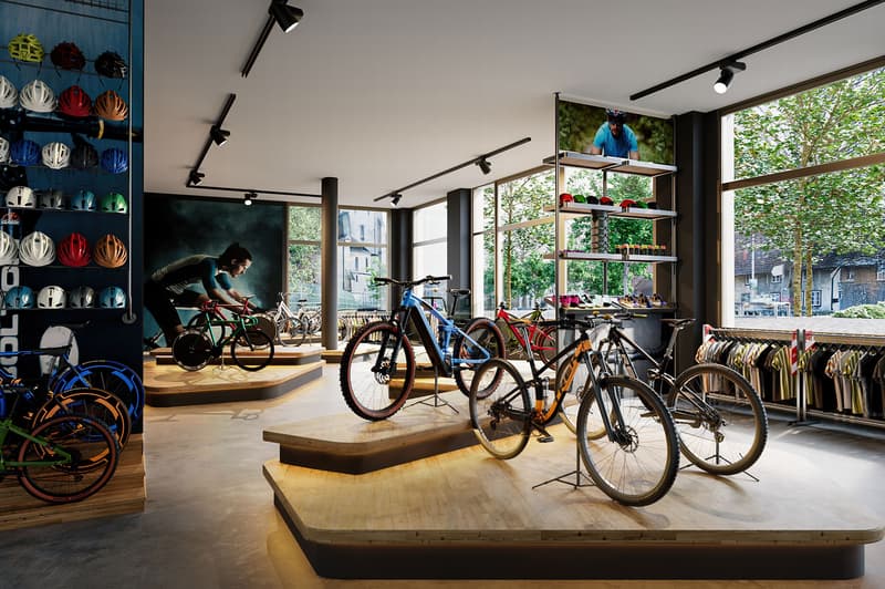 Fahrradverkaufsshop