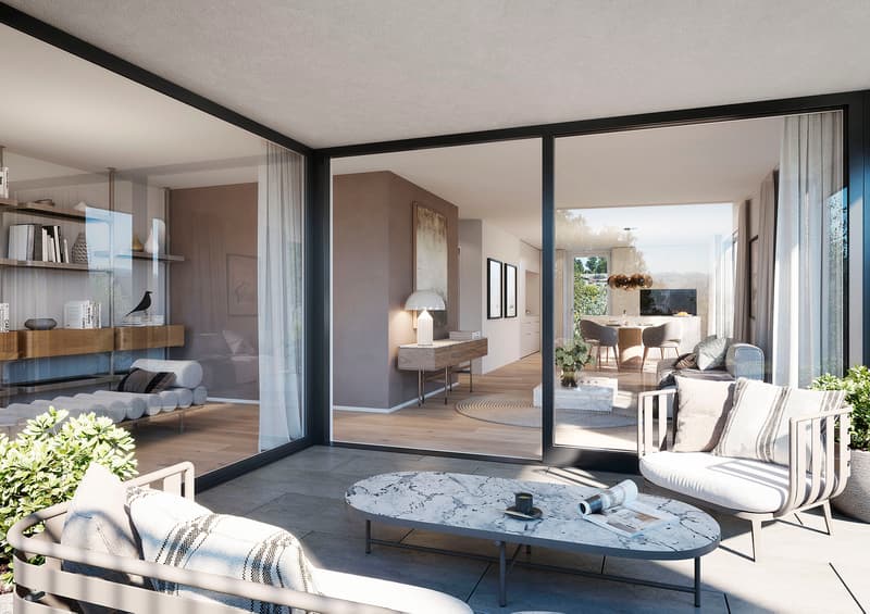 Visualisierung Balkon