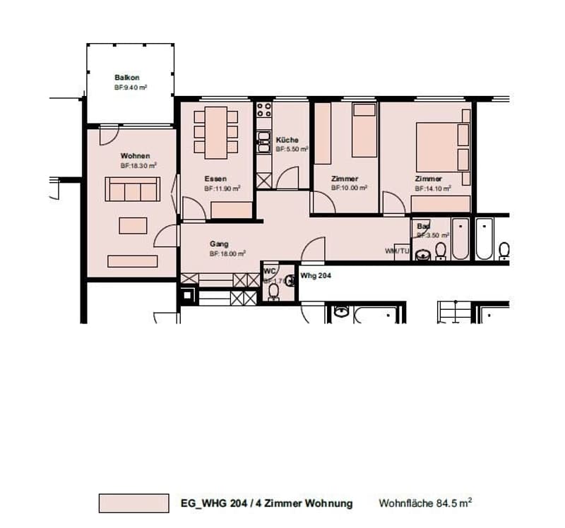 Grundrissplan