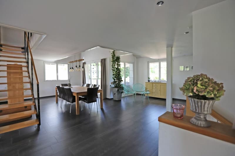 Stilvolles 5.5-Zimmer-EFH mit grosszügigem Fahrzeugabtsellangebot (3)