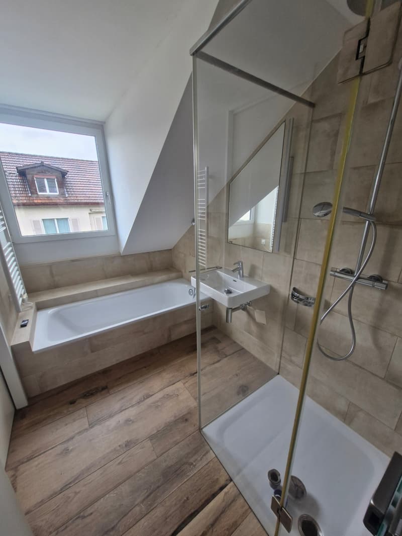 Aussergewöhnliche 3.5-Zimmer-Dachwohnung mit Eigentumsstandart Ausbau (5)