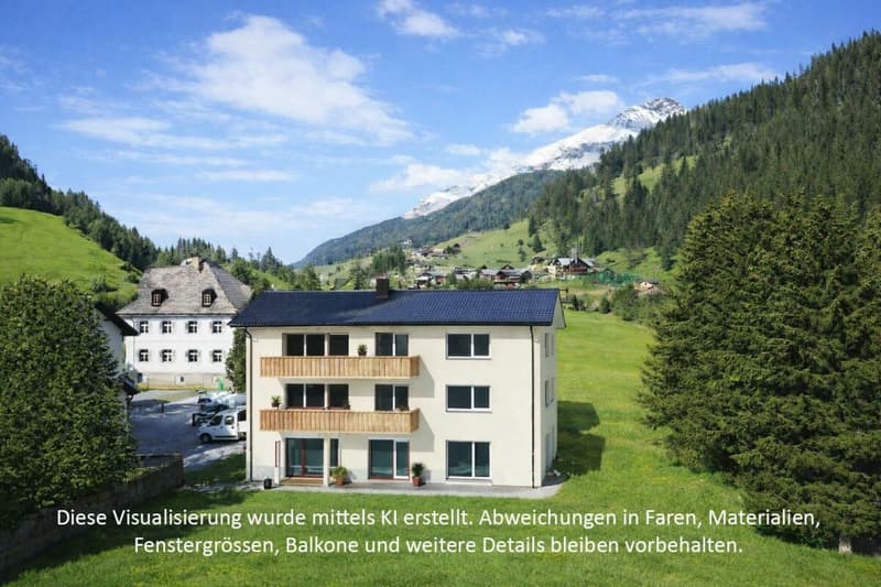 Kernsanierte 4½ Zi.-Ferienwohnungen mit Balkon (1)