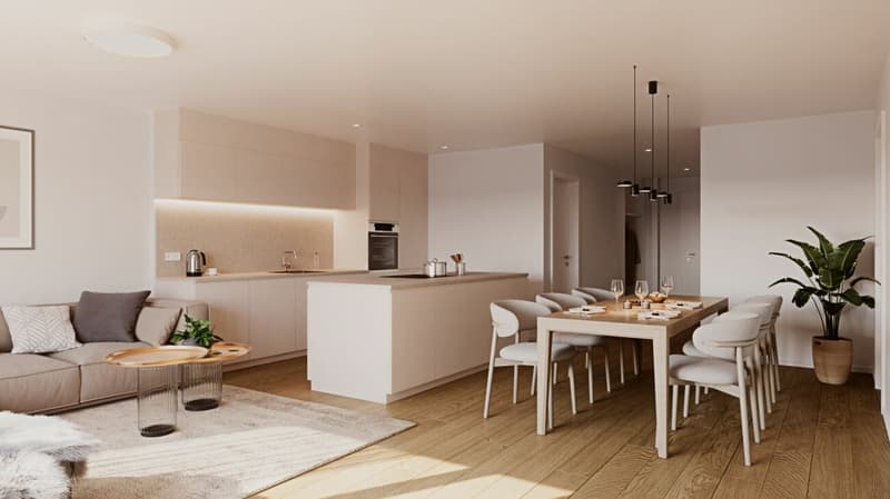 ZWEITWOHNUNG - 4.5-Zimmer-Wohnung Nr. 05 - Residence Promenade 136 (8)