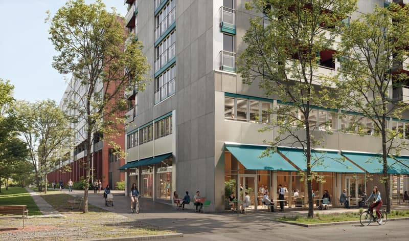 Aussenansicht Gastro