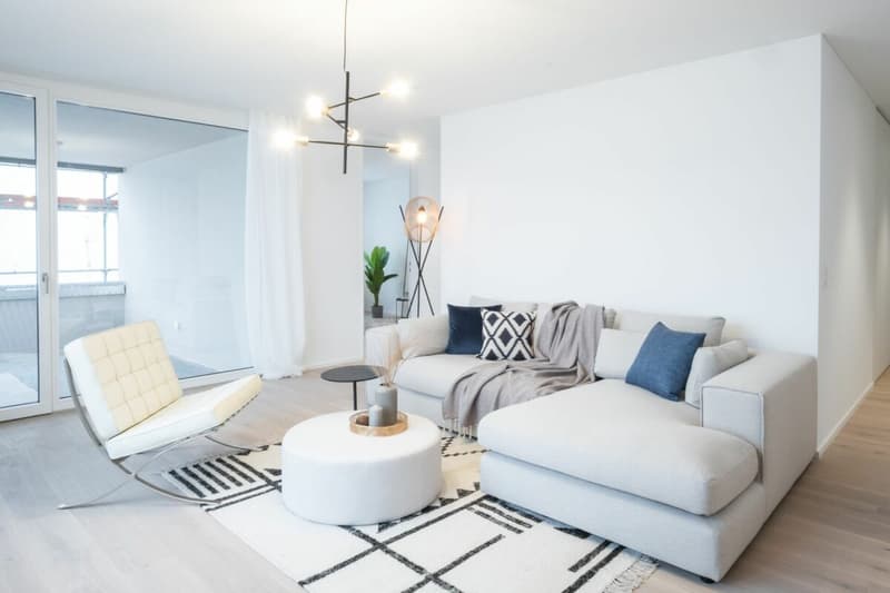 Appartement de jardin spacieux 3.5 pièces (5)