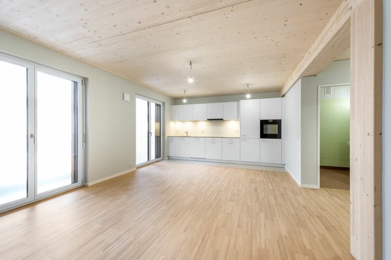 Aeschbachquartier Aarau - Hofhaus: Grosszügige 2.5 Zimmerwohnung mit Terrasse (7)