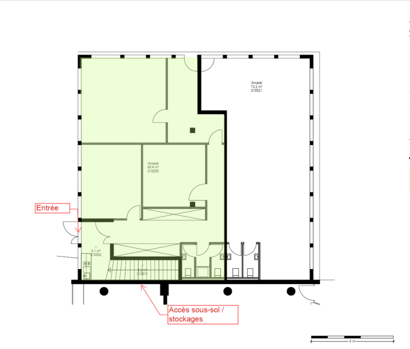Plans du rdc (110m2)