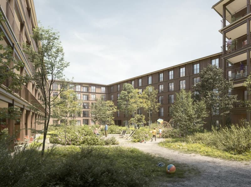 Wunderschöne 5.5-Zimmerwohnung mit Blick ins Grüne (6)