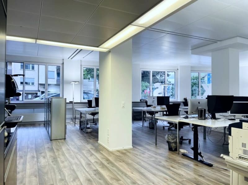 Repräsentative Bürofläche in Wollishofen - ready to move in (1)