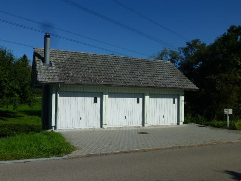 Garagentrakt mit Studio und Baulandreserve | homegate.ch