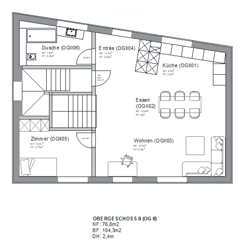 Neubau 7.5-Zimmer-Einfamilienhaus oder 2.5 und 4.5 Zweifamilienhaus in ruhiger Lage von Siblingen (16)